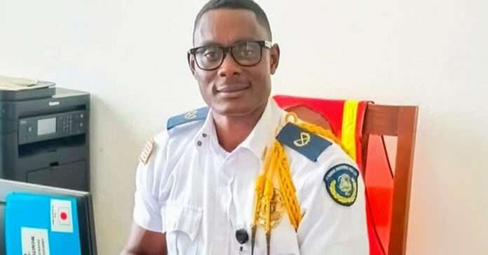 Theophilus Togbah, Assistant Superintendent of Police and Commander of the River Gee unit.