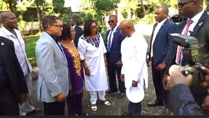 President Boakai and the Tolberts