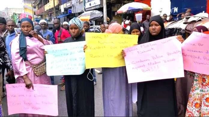 Fula Women on the protest scene