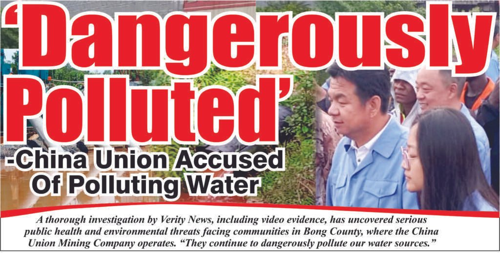 ‘Dangerously Polluted’-China Union Accused of Polluting Water - Verity News