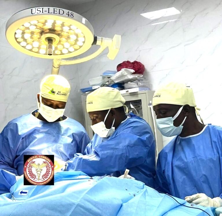 First Successful Shoulder Surgery At 14 Military Hospital